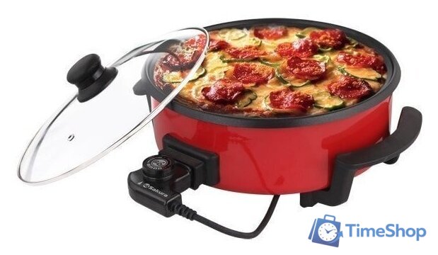 Электросковорода Sakura SA-7701R - Изображение №1 — Интернет-магазин Time-Shop