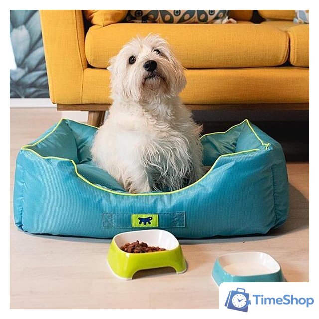 Лежак Ferplast Jazzy 80 (голубой) - Изображение №2 — Интернет-магазин Time-Shop