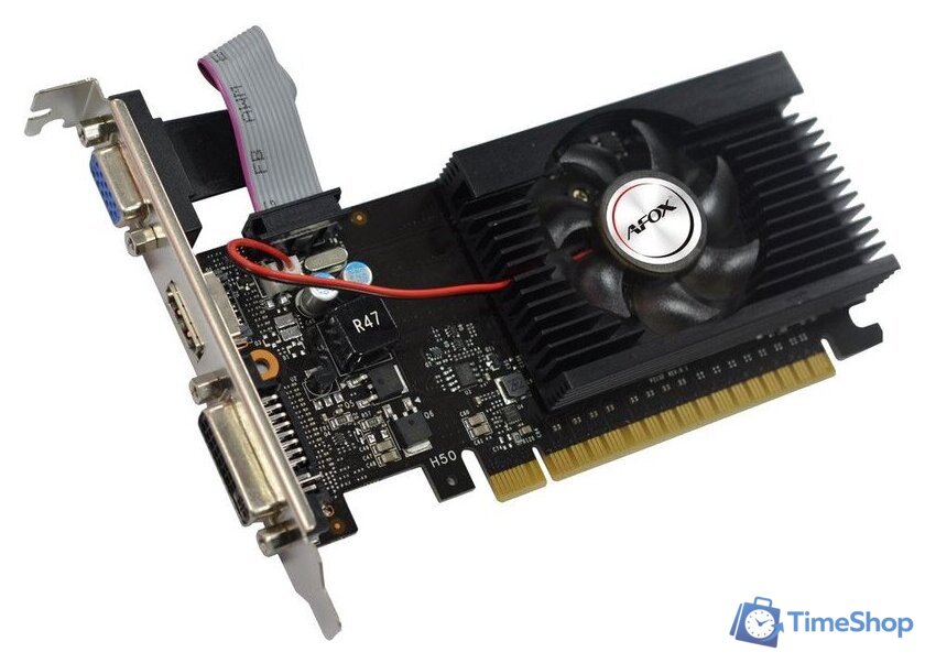 Видеокарта AFOX GeForce GT 730 2GB GDDR3 AF730-2048D3L5 - Изображение №1 — Интернет-магазин Time-Shop