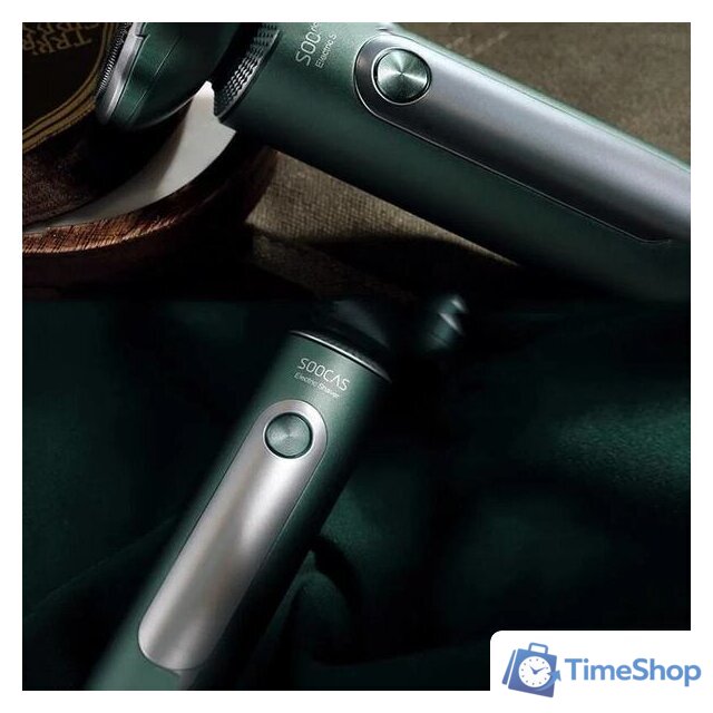 Электробритва Soocas S5 (темно-зеленый) - Изображение №8 — Интернет-магазин Time-Shop