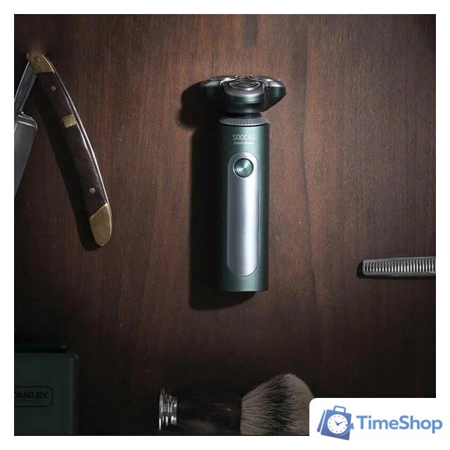 Электробритва Soocas S5 (темно-зеленый) - Изображение №9 — Интернет-магазин Time-Shop