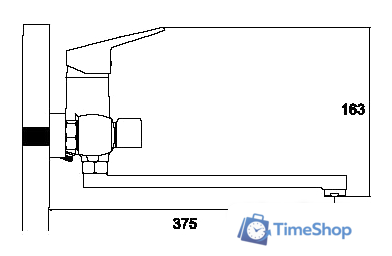 Смеситель Ledeme H40 L2240 - Изображение №2 — Интернет-магазин Time-Shop