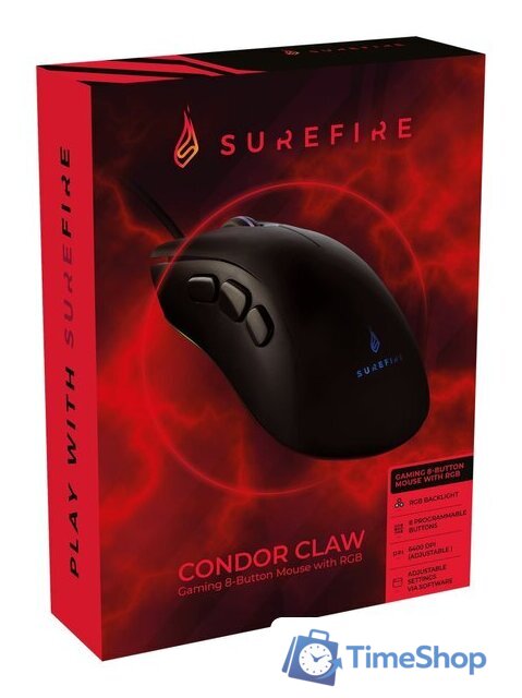 Игровая мышь SUREFIRE Condor Claw 48816 - Изображение №4 — Интернет-магазин Time-Shop