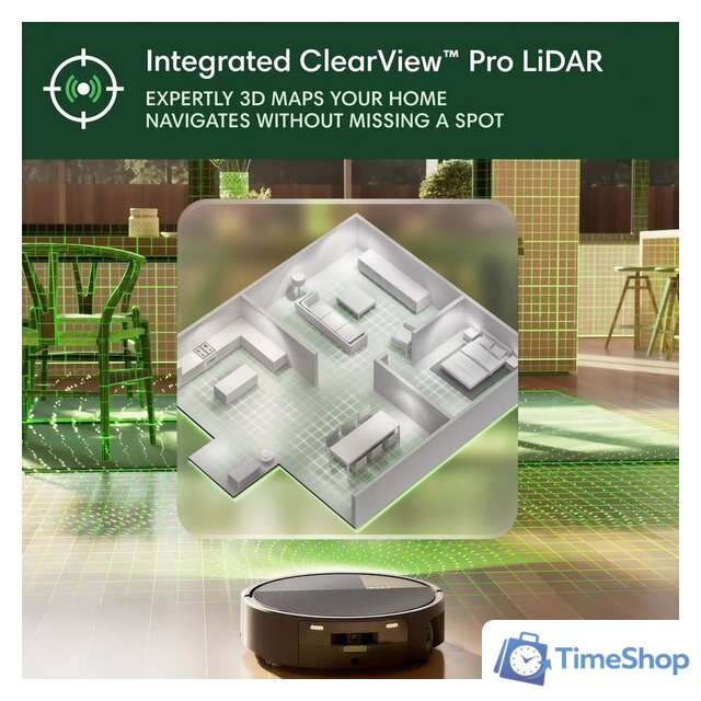 Робот-пылесос iRobot Roomba Max 705 Combo robot + AutoWash dock (черный) - Изображение №8 — Интернет-магазин Time-Shop