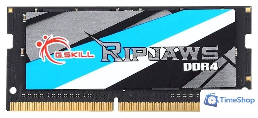 Оперативная память G.Skill Ripjaws 8GB DDR4 SODIMM PC4-19200 F4-2400C16S-8GRS - Изображение №1 — Интернет-магазин Time-Shop
