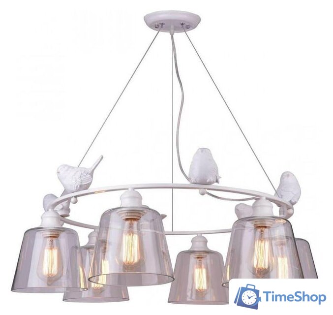 Подвесная люстра Arte Lamp A4289LM-6WH - Изображение №1 — Интернет-магазин Time-Shop