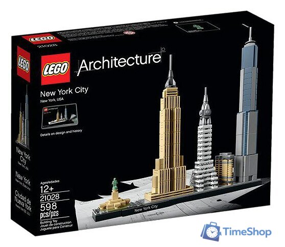 Конструктор LEGO Architecture 21028 Нью-Йорк (New York City) - Изображение №1 — Интернет-магазин Time-Shop