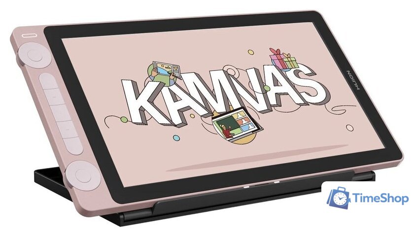 Графический монитор Huion Kamvas 13 Gen 3 (розовый) - Изображение №2 — Интернет-магазин Time-Shop