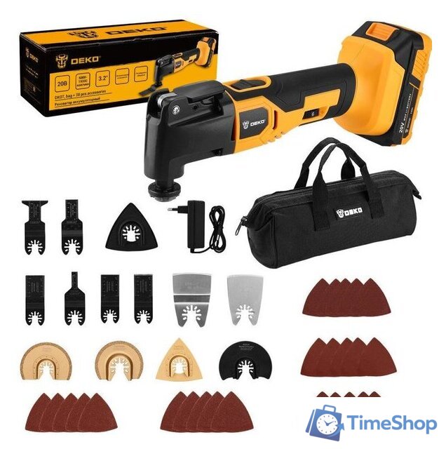 Реноватор Deko DKOT20 Multi SET 083-1202 (с 1-им АКБ, сумка) - Изображение №1 — Интернет-магазин Time-Shop