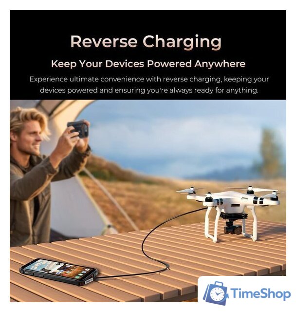 Телефон Oukitel G3 4GB/64GB (черный) - Изображение №10 — Интернет-магазин Time-Shop