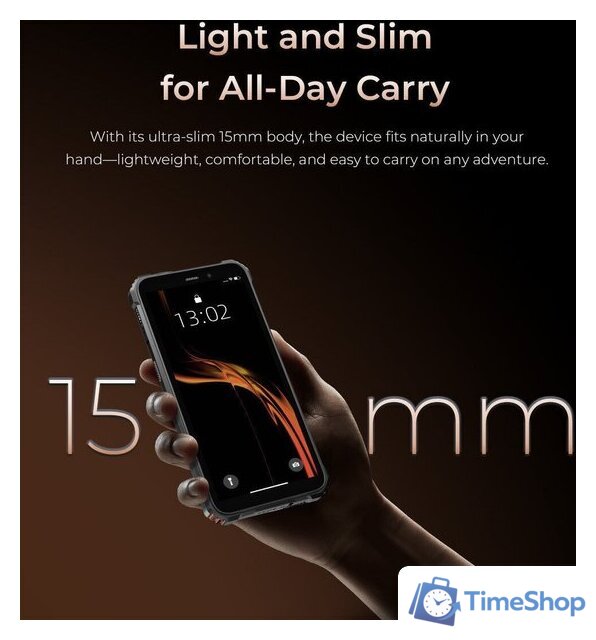 Телефон Oukitel G3 4GB/64GB (черный) - Изображение №5 — Интернет-магазин Time-Shop