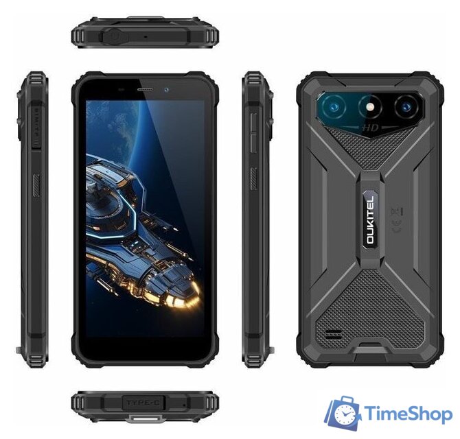 Телефон Oukitel G3 4GB/64GB (черный) - Изображение №3 — Интернет-магазин Time-Shop