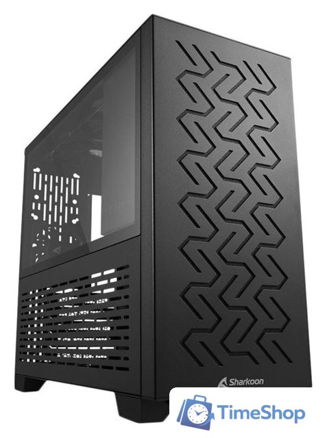 Корпус Sharkoon MS-Z1000 (черный) - Изображение №1 — Интернет-магазин Time-Shop