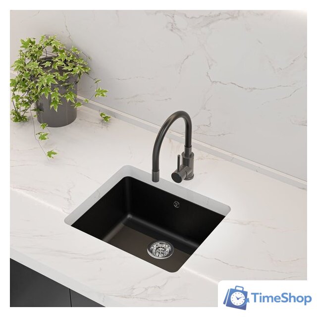 Кухонная мойка Kernau Kgs U 60 1B Deep Black - Изображение №3 — Интернет-магазин Time-Shop