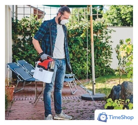 Аккумуляторный опрыскиватель Einhell GE-WS 18/75 Li-Solo 3425220 (без АКБ) - Изображение №8 — Интернет-магазин Time-Shop