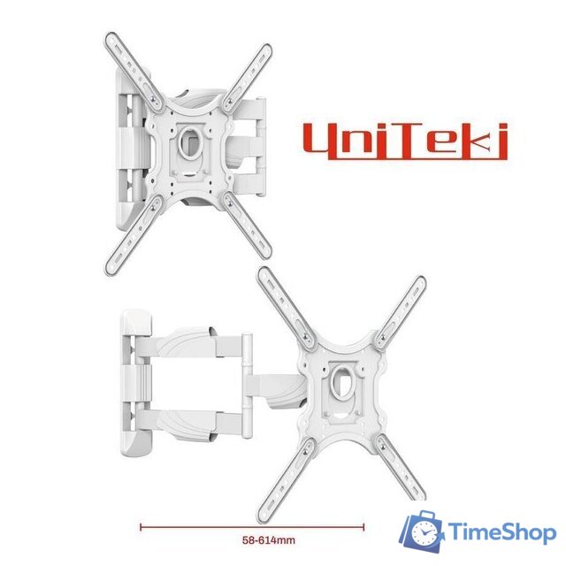 Кронштейн для телевизора UniTeki FML40W (белый) - Изображение №8 — Интернет-магазин Time-Shop