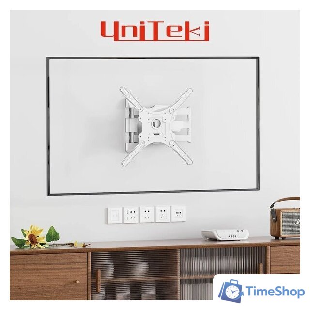 Кронштейн для телевизора UniTeki FML40W (белый) - Изображение №9 — Интернет-магазин Time-Shop
