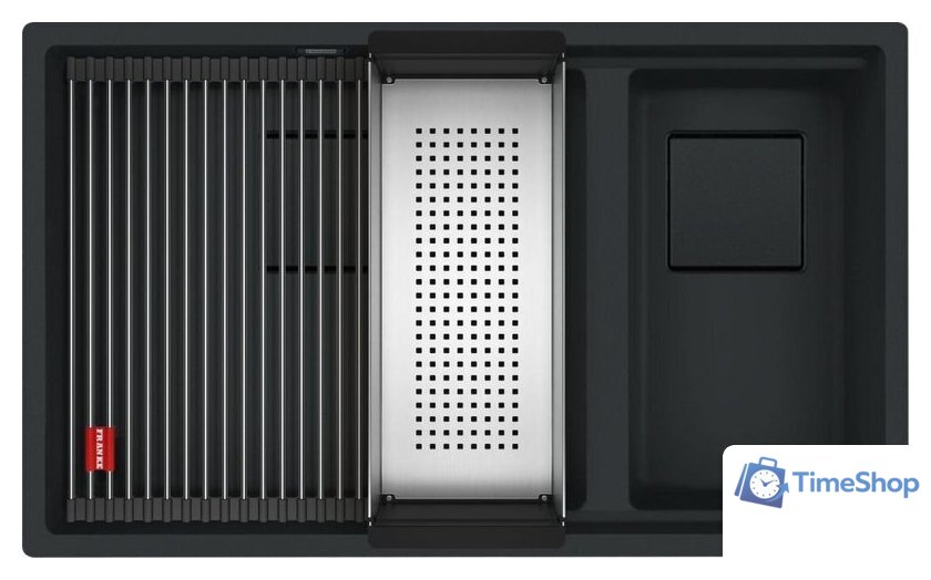 Кухонная мойка Franke Kanon KNG 160-46-21 125.0721.162 (матовый черный) - Изображение №1 — Интернет-магазин Time-Shop