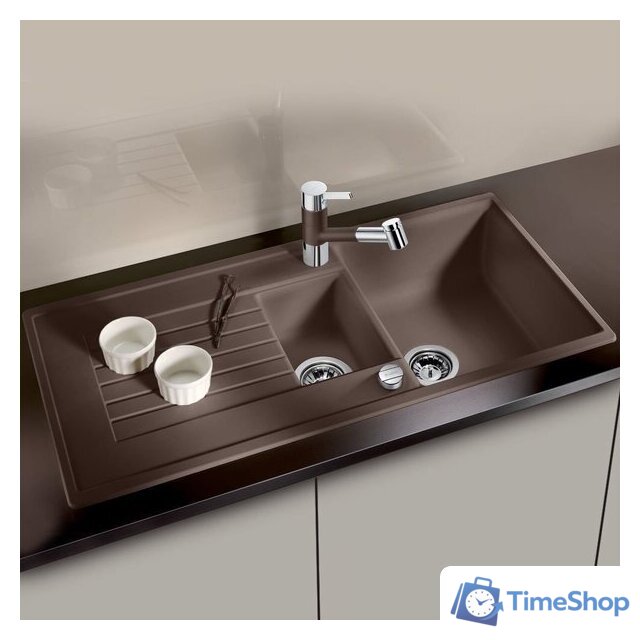 Кухонная мойка Blanco Zia 6 S 515071 (кофе) - Изображение №1 — Интернет-магазин Time-Shop