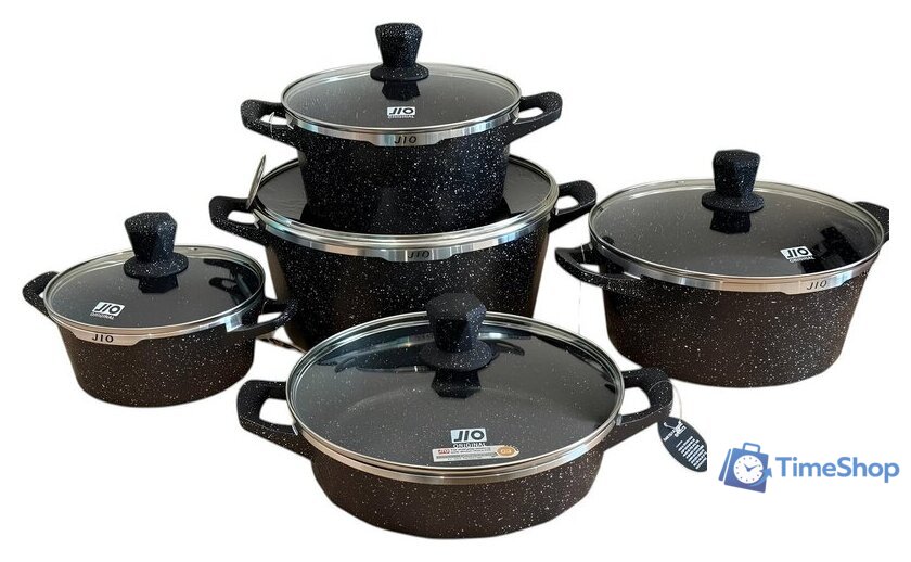 Набор кастрюль JIO J3010 - Изображение №1 — Интернет-магазин Time-Shop