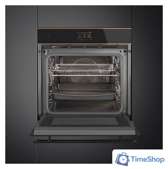 Электрический духовой шкаф Smeg SO6604M2PNR - Изображение №3 — Интернет-магазин Time-Shop