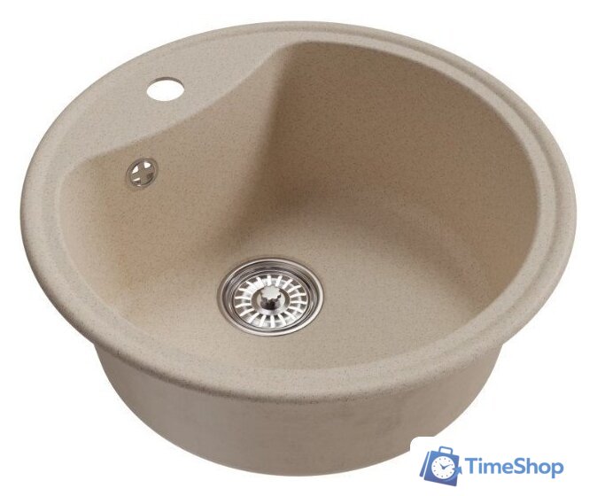 Кухонная мойка Mixline ML-GM09 551800 (бежевый) - Изображение №2 — Интернет-магазин Time-Shop