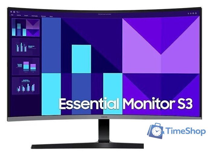 Монитор Samsung Essential S3 LS32D396GAUXEN - Изображение №1 — Интернет-магазин Time-Shop
