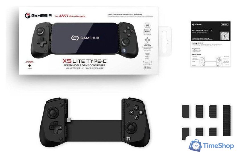 Геймпад для смартфона GameSir X5 Lite (черный) - Изображение №6 — Интернет-магазин Time-Shop