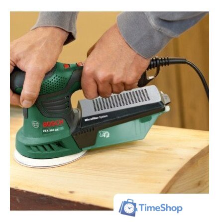 Эксцентриковая шлифмашина Bosch PEX 300 AE 06033A3000 (кейс) - Изображение №6 — Интернет-магазин Time-Shop