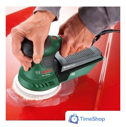 Эксцентриковая шлифмашина Bosch PEX 300 AE 06033A3000 (кейс) - Изображение №5 — Интернет-магазин Time-Shop