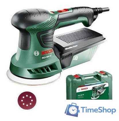 Эксцентриковая шлифмашина Bosch PEX 300 AE 06033A3000 (кейс) - Изображение №1 — Интернет-магазин Time-Shop