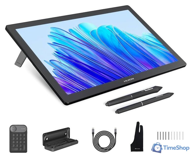 Графический монитор Huion Kamvas Pro 19 GT-1902 (черный) - Изображение №5 — Интернет-магазин Time-Shop