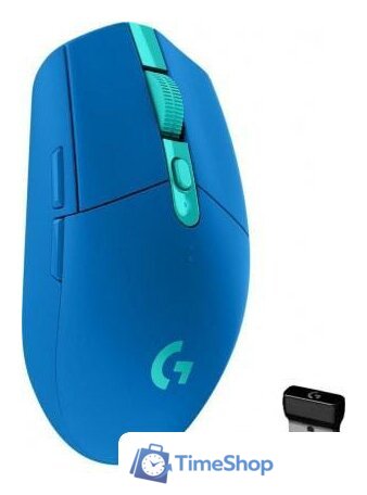 Игровая мышь Logitech G304 Lightspeed (синий) - Изображение №2 — Интернет-магазин Time-Shop