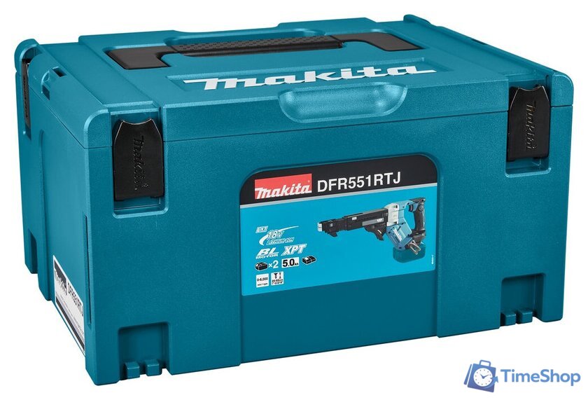 Шуруповерт для гипсокартона Makita DFR551RTJ (с 2-мя АКБ, кейс) - Изображение №6 — Интернет-магазин Time-Shop