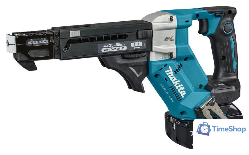 Шуруповерт для гипсокартона Makita DFR551RTJ (с 2-мя АКБ, кейс) - Изображение №2 — Интернет-магазин Time-Shop