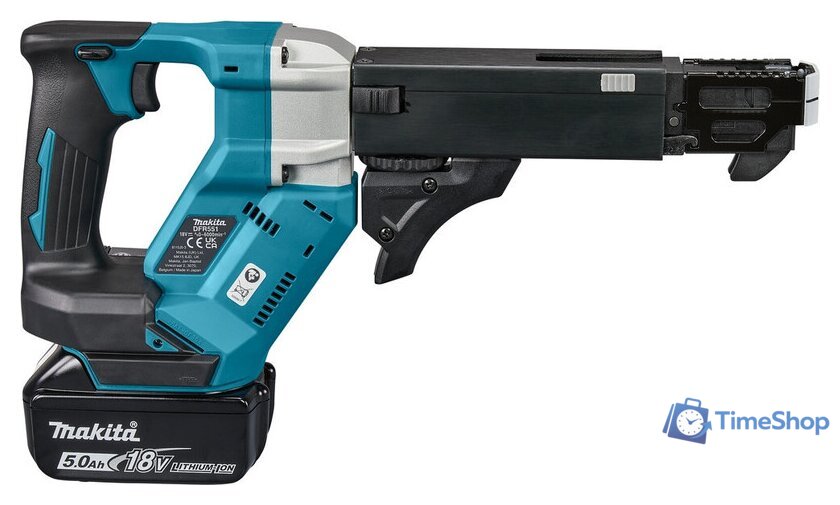Шуруповерт для гипсокартона Makita DFR551RTJ (с 2-мя АКБ, кейс) - Изображение №5 — Интернет-магазин Time-Shop