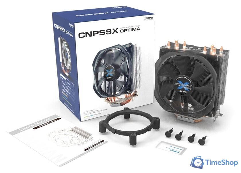 Кулер для процессора Zalman CNPS9X Optima - Изображение №3 — Интернет-магазин Time-Shop