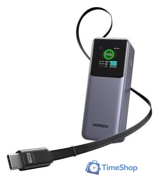 Внешний аккумулятор Ugreen PB726 20000mAh (серый) - Изображение №4 — Интернет-магазин Time-Shop
