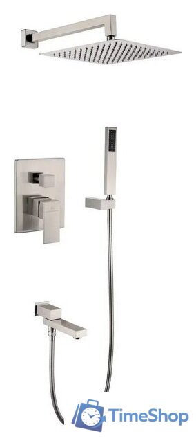 Душевая система  Grocenberg GB5089NK-1 (никель) - Изображение №1 — Интернет-магазин Time-Shop