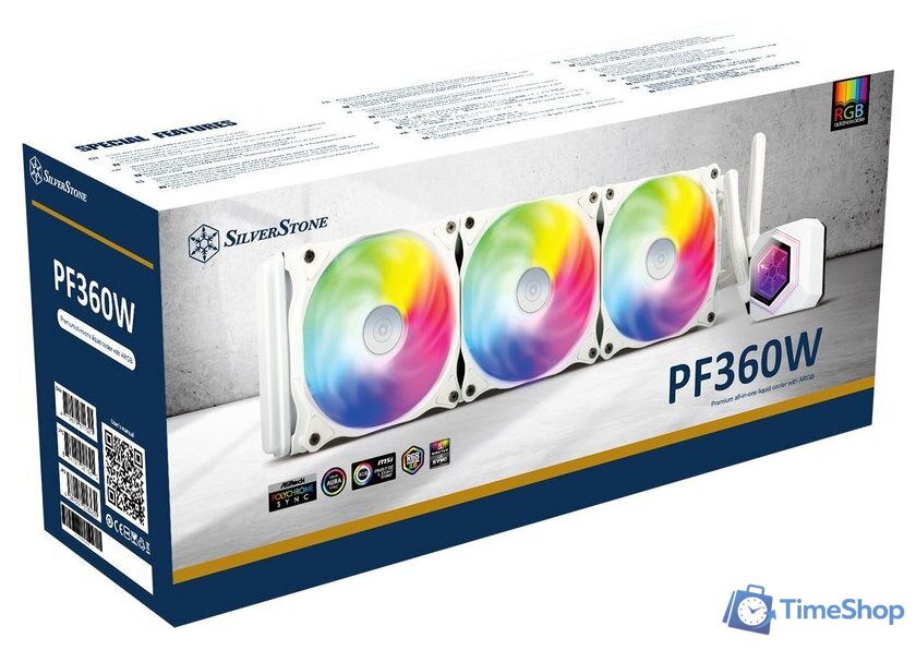 Система жидкостного охлаждения для процессора SilverStone PF360W-ARGB V2 - Изображение №15 — Интернет-магазин Time-Shop