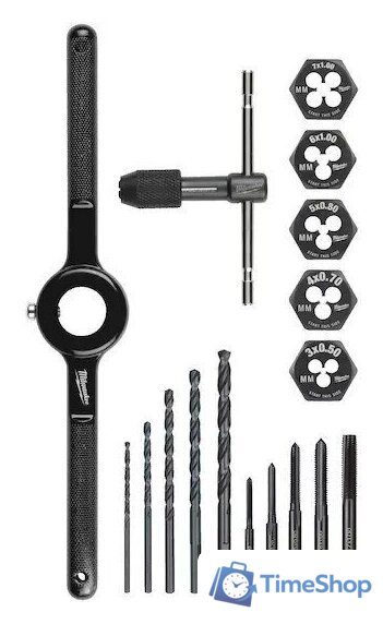 Сверло-метчик Milwaukee 4932498720 (17 шт) - Изображение №2 — Интернет-магазин Time-Shop