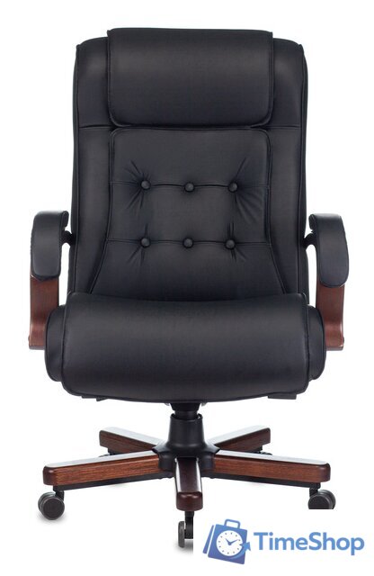 Офисное кресло Бюрократ T-9926WALNUT (черный) - Изображение №3 — Интернет-магазин Time-Shop