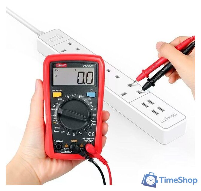 Мультиметр UNI-T UT33C+ - Изображение №5 — Интернет-магазин Time-Shop