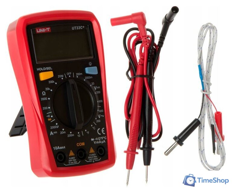 Мультиметр UNI-T UT33C+ - Изображение №4 — Интернет-магазин Time-Shop