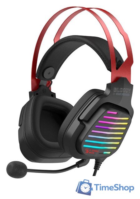Наушники A4Tech Bloody G560 (черный/красный) - Изображение №1 — Интернет-магазин Time-Shop