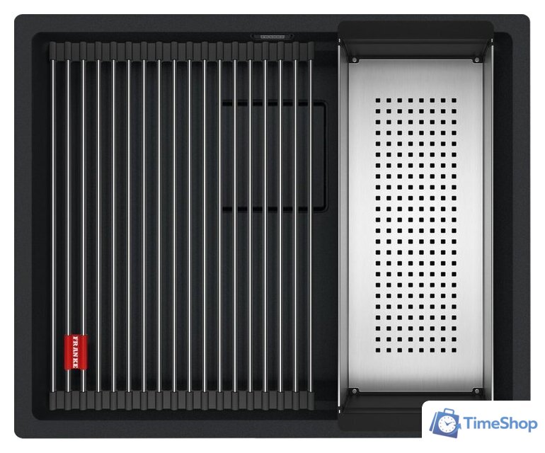 Кухонная мойка Franke Kanon KNG 110-52 125.0721.150 (черный матовый) - Изображение №1 — Интернет-магазин Time-Shop