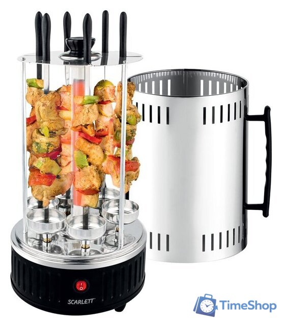 Электрошашлычница Scarlett SC-KG22601 - Изображение №2 — Интернет-магазин Time-Shop
