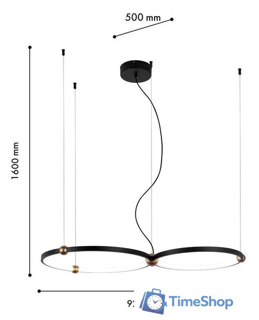 Подвесная люстра Favourite 4569-2P - Изображение №8 — Интернет-магазин Time-Shop