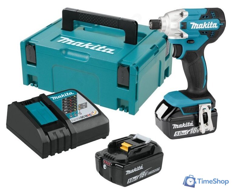 Винтоверт Makita DTD156RTJ (с 2-мя АКБ, кейс) - Изображение №1 — Интернет-магазин Time-Shop