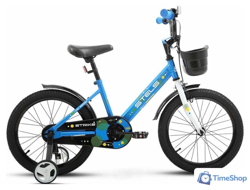 Детский велосипед Stels Strike VC18 р.11.2 (синий) - Изображение №1 — Интернет-магазин Time-Shop